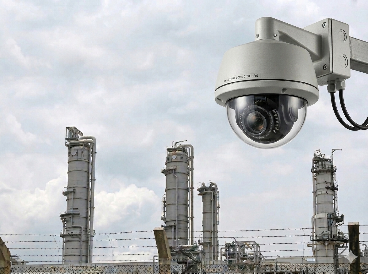 Vidéosurveillance industrielle IP